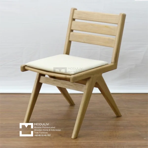 Adagio Teak Dining Chair With Cussion