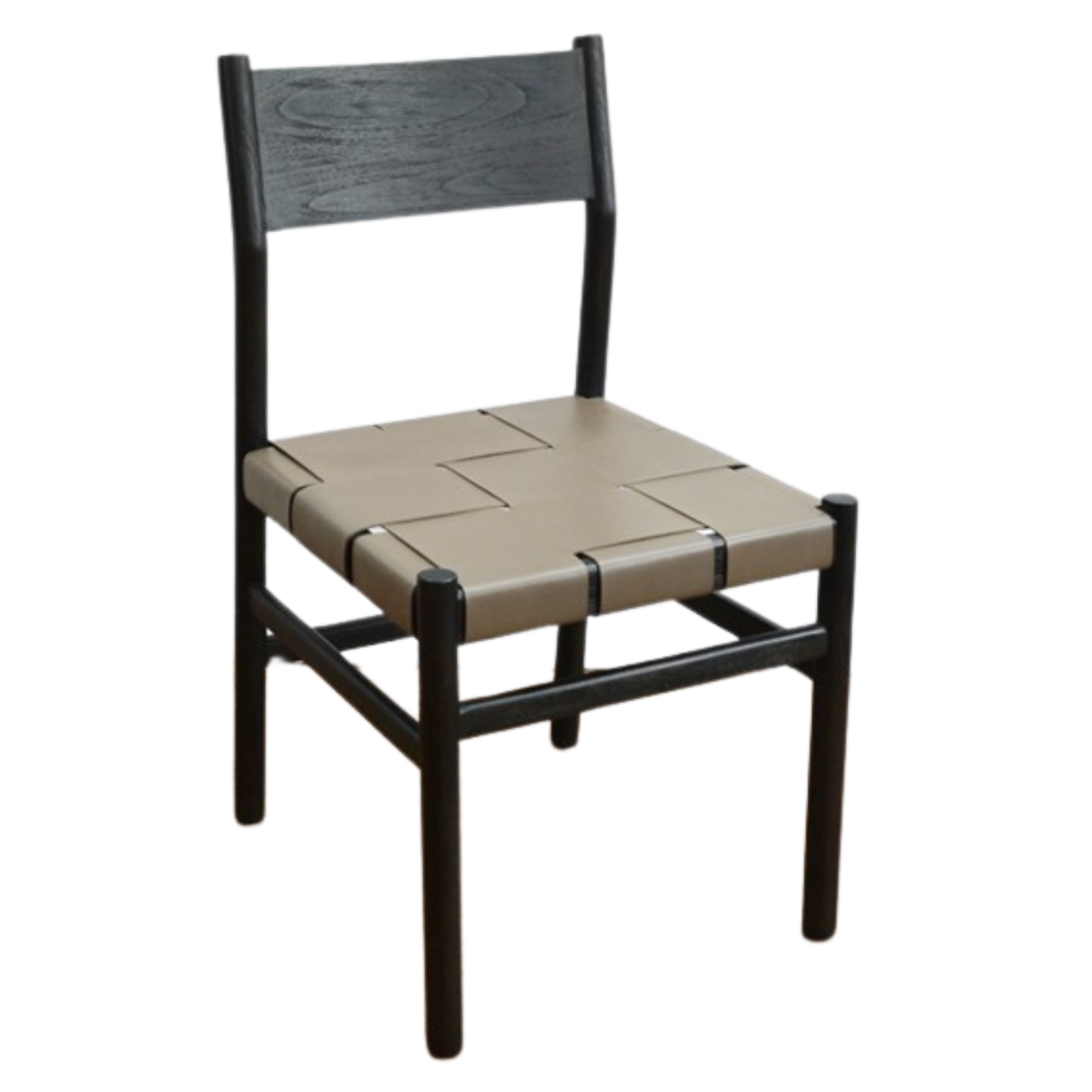 Ally Dining Chair w/ Wide Leather