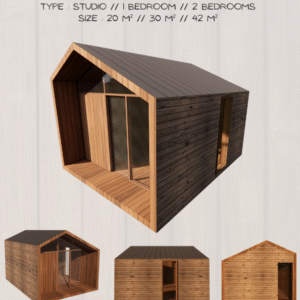 Wooden House - Scand Series