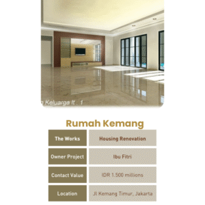 Housing Project - Rumah Kemang