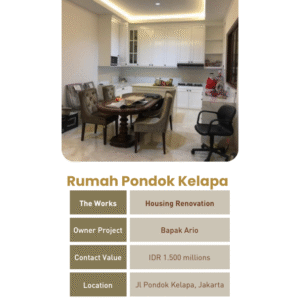Housing Project - Rumah Pondok Kelapa