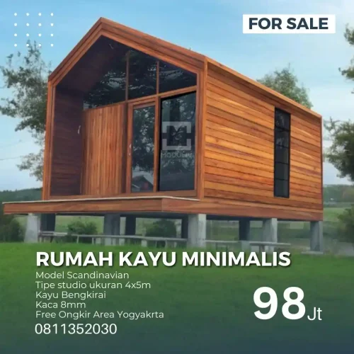 Harga Rumah Kayu di Lembang Bandung